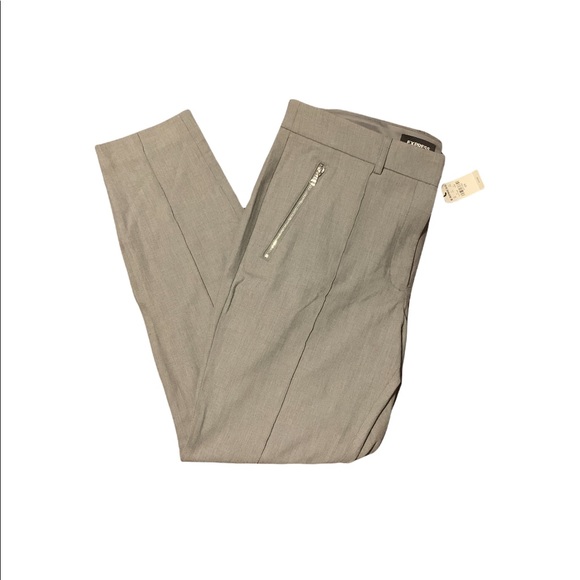 Express Skinny High Rise Slacks. - Picture 1 of 7